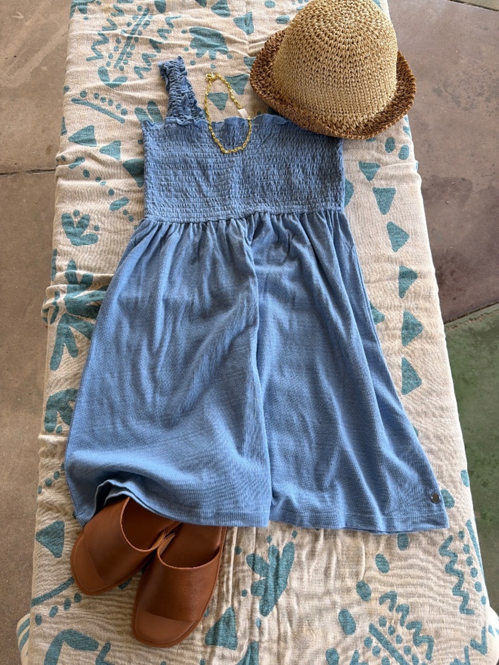 Baby blue Roxy sundress